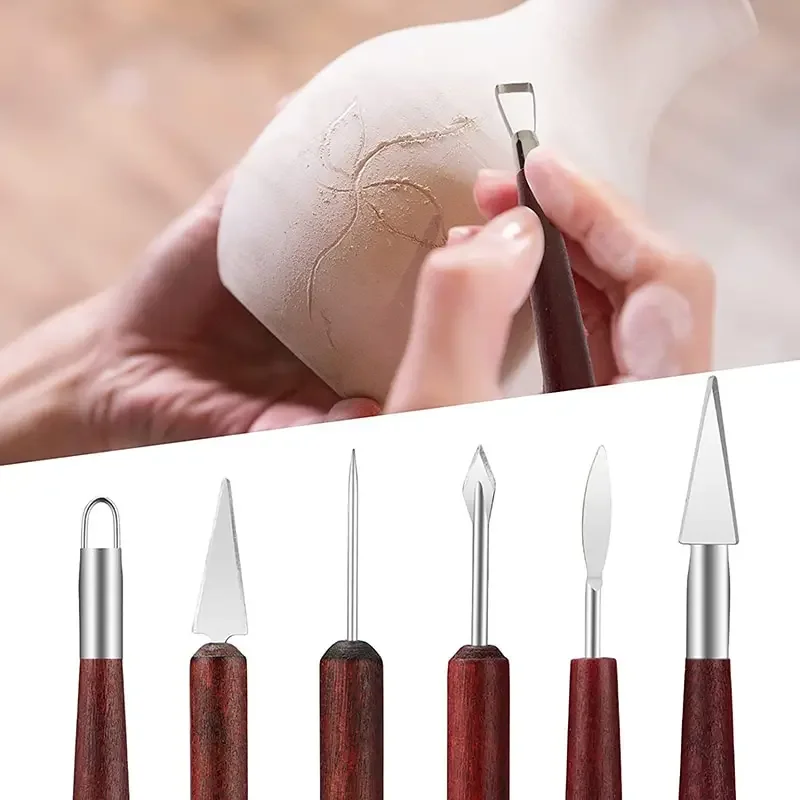 Kit d'outils de poterie en boi - Wood Chisel Set avis et prix