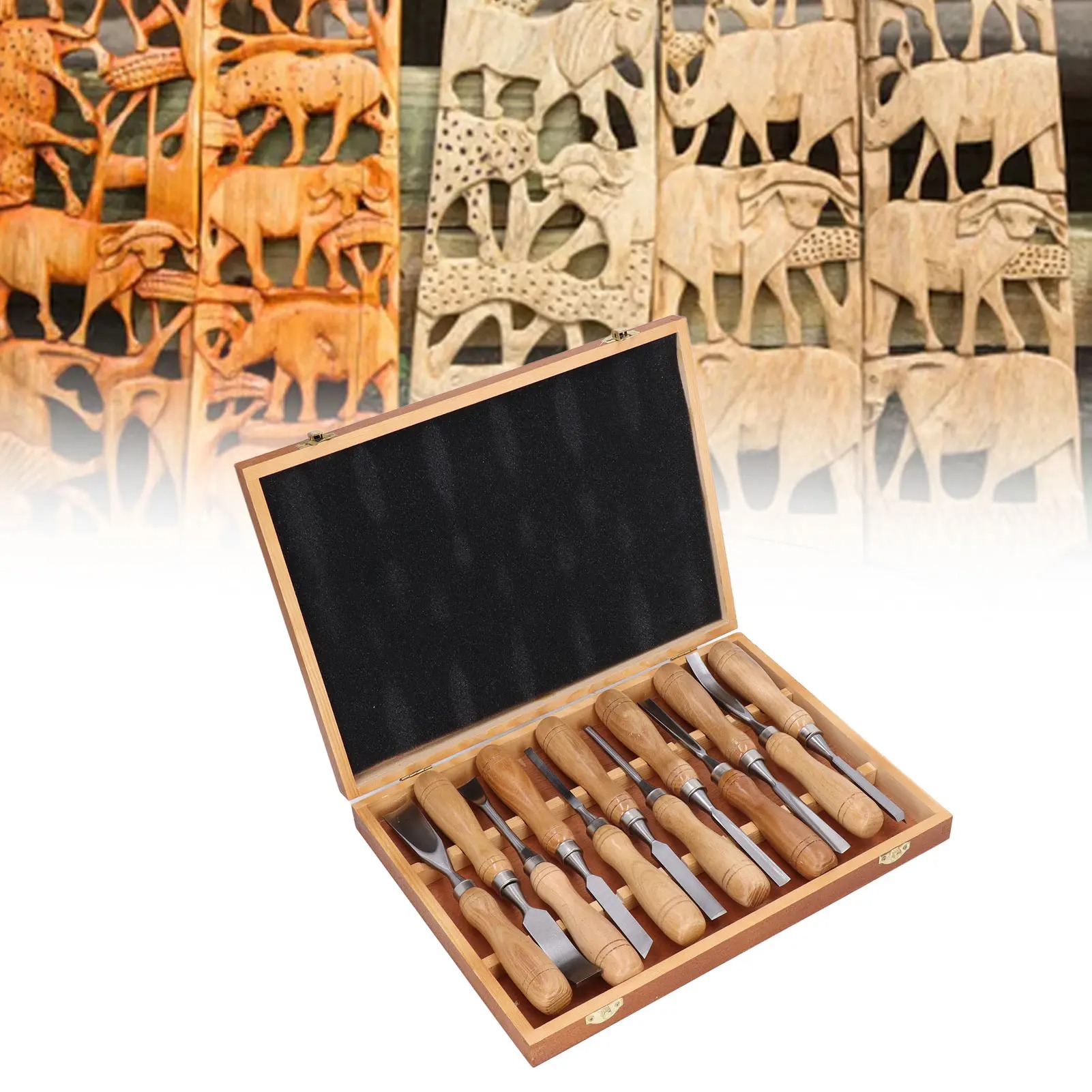 Ensemble de 12 outils de sculp - Wood Chisel Set avis et prix
