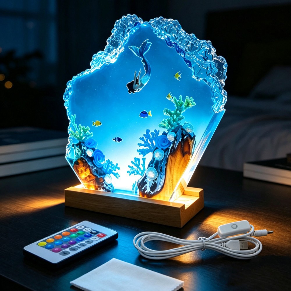 Sculpture en résine époxy Sirè - Woodworking Resin avis et prix